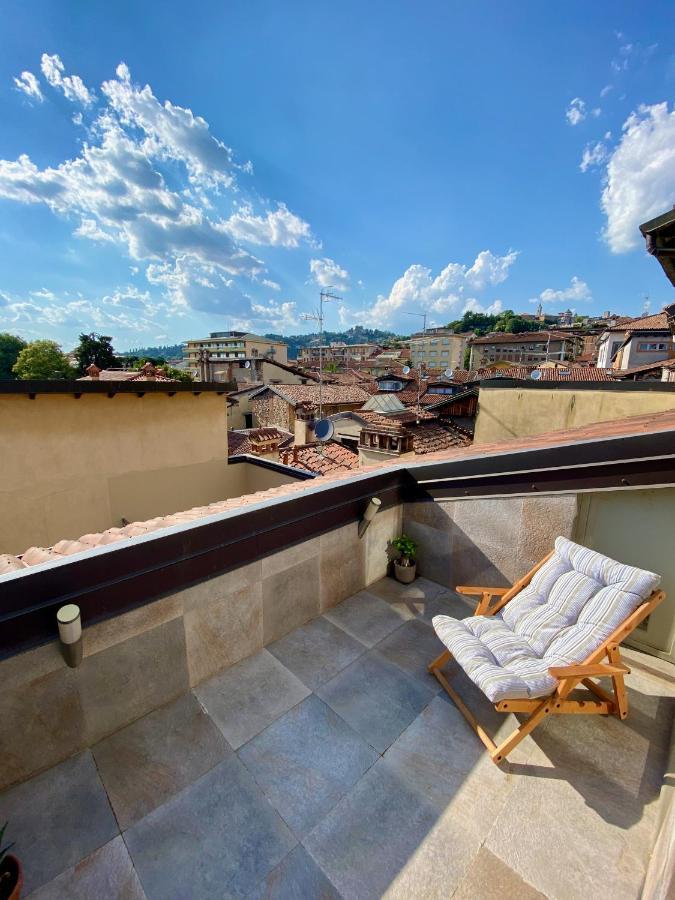 Magic Place Bergamo! Relax Apartment With Terrace In The Heart Of The City エクステリア 写真