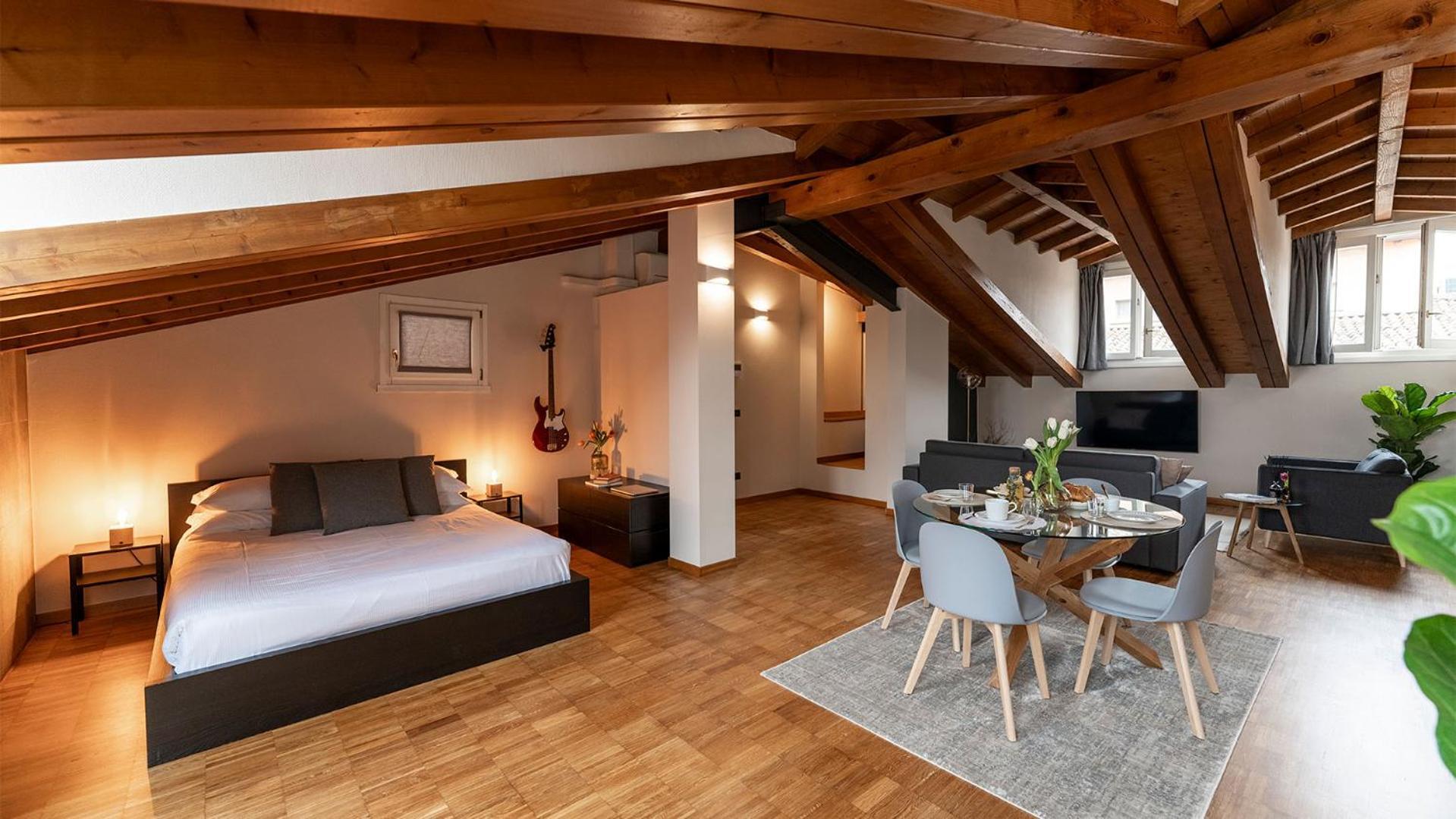 Magic Place Bergamo! Relax Apartment With Terrace In The Heart Of The City エクステリア 写真
