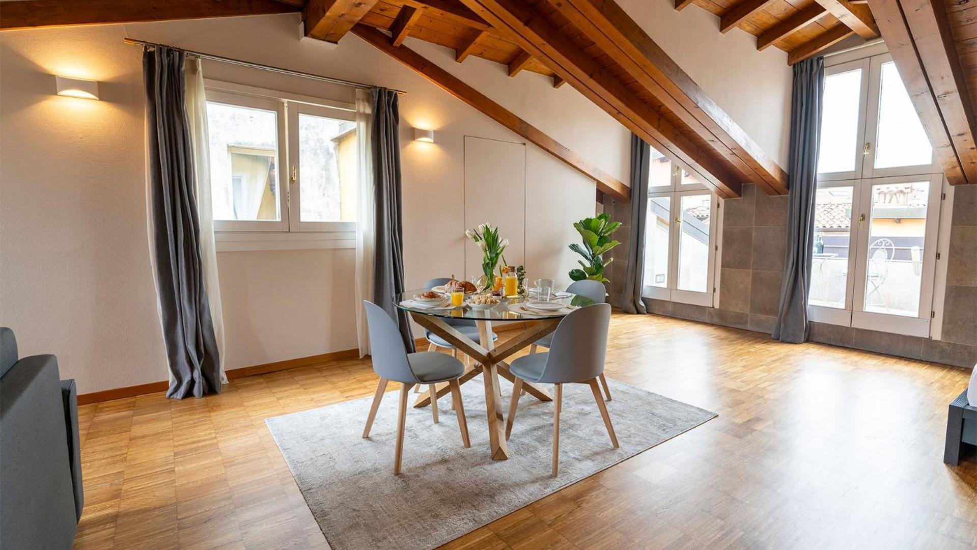 Magic Place Bergamo! Relax Apartment With Terrace In The Heart Of The City エクステリア 写真
